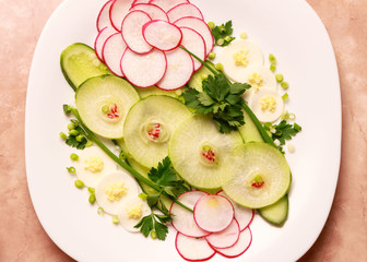Radish salad