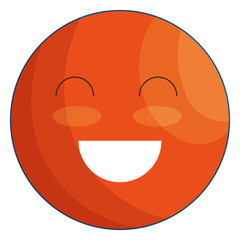 face emoticon isolated icon
