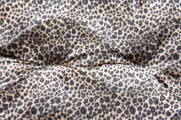 Leopard fur background.