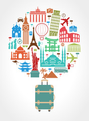 Travel and tourism background