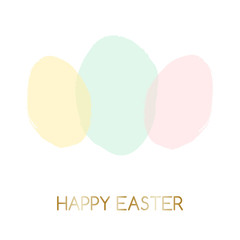 Easter Greeting Card Design