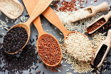 Collection organic rice