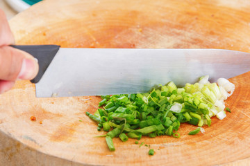 Fresh Scallion slice