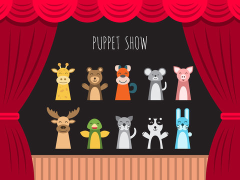 Puppet Show Stage Images – Browse 1,682 Stock Photos, Vectors, and Video