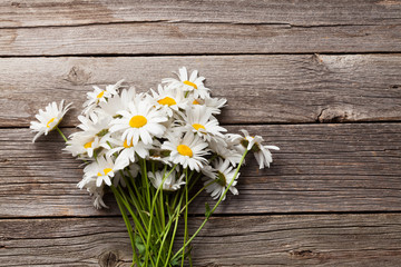 Daisy chamomile flowers bouquet