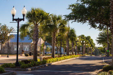Fototapeta premium Downtown Zephyrhills, FL
