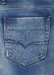 Jeans back pocket