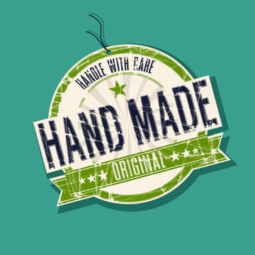 Hand made product tag
