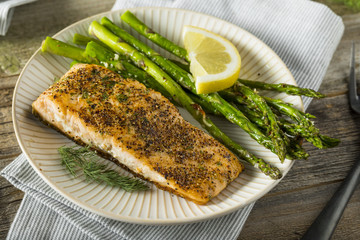 Organic Pan Seared Salmon