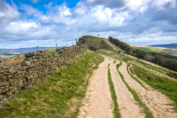 Ridge towards Back Tor, Derbyshire, UK