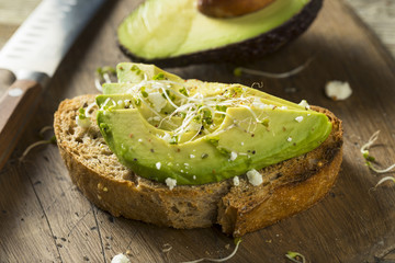Healthy Homemade Avocado Toast