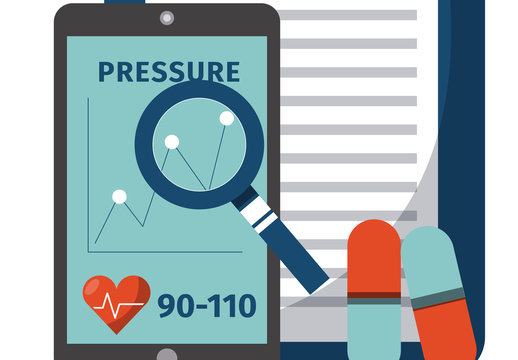 Blood Pressure Chart Icon