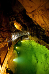 Emine-Bayir-Hasar also known as Mammoth cave is the biggest cave in Crimea, Russia