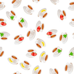 illustration of tea cup