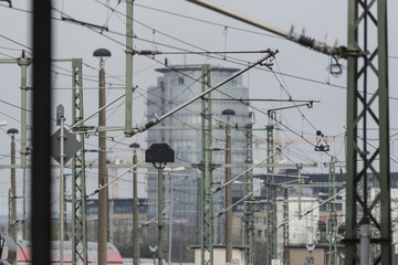 Eisenbahn, Maste, Signale