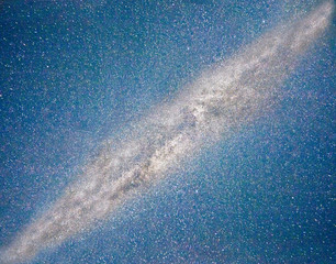 Abstract milky way