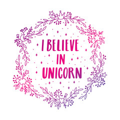 Beautiful print with inscription 