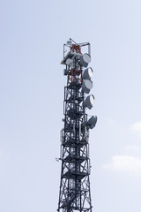 Telecommunication tower Antenna, Cell phone tower