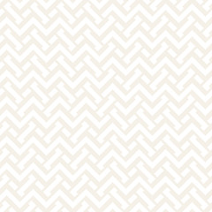 Interlacing Lines Subtle Lattice. Ethnic Monochrome Texture. Vector Seamless Black and White Pattern.