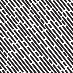 Striped geometric pattern white background vector vintage design with black dashed lines