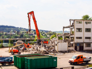 Gebäudeabriss