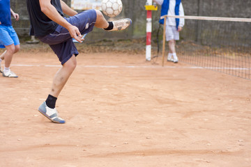 Fototapeta premium football tennis training