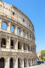 Colosseum in Rome, italy