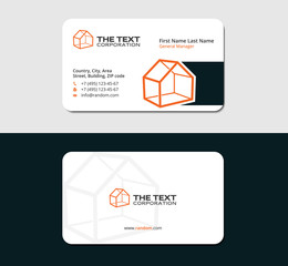 business card for the warehouse