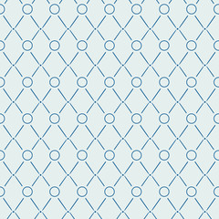 Rhombus blue seamless elegant pattern. Cute pastel soft color background. Geometric gird vector ornament texture.