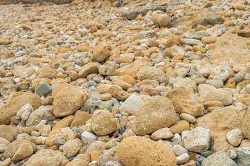 coastal sea stones