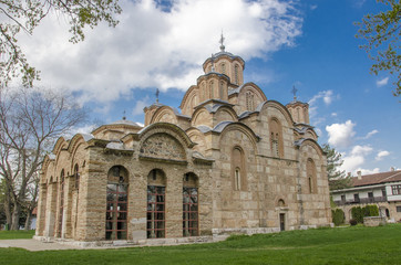 Fototapeta na wymiar Kosovo - Gracanica Monastery - UNESCO World Heritage