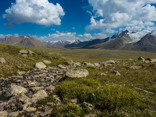 Fototapeta na wymiar Tien Shan Hochgebirge Kirgistan