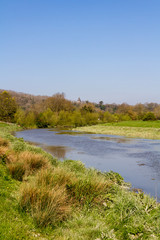 Looking along the River Ouse