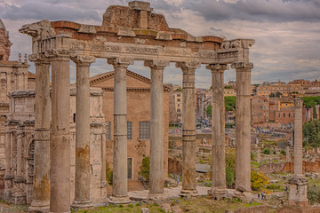 Fototapeta premium The Temple of Saturn