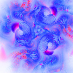 Colorful abstract fractal illustration