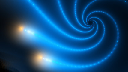 Abstract fractal illustration for creative design