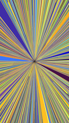 Abstract explosion burst of fireworks light