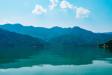 Skadar Lake in Montenegro. The largest freshwater lake in the Balkans.