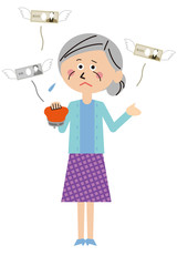 ポップな家族　祖母　お金が無い