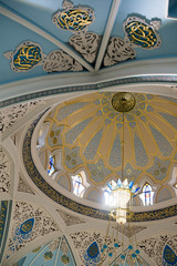 Obraz na płótnie Canvas Inside Qol Sharif Mosque Kazan russia