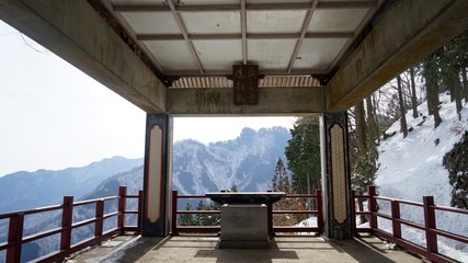 秩父の三峯神社、遥拝殿
