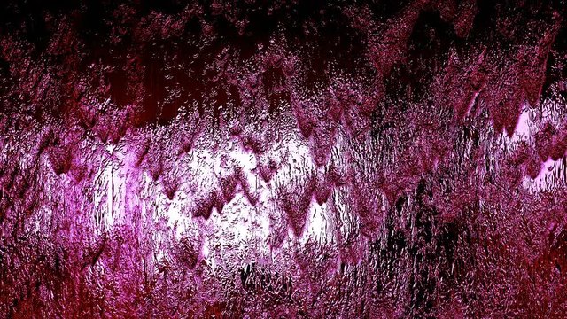  High quality loopable video of blood on the window in 4k