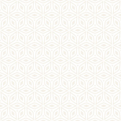 Vector Seamless Pattern. Abstract Geometric Background Design. Stylish Lattice Texture
