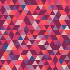 Fototapeta premium Seamless Pattern of geometric shapes