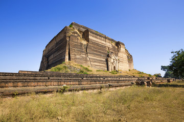 Mingun Pahtodawgyi Temple in Mandalay, Myanmar