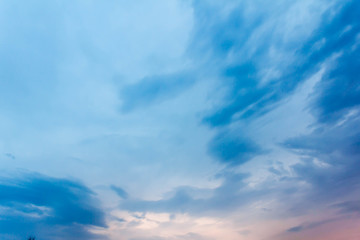 Obraz premium Beautiful nature background. Colorful sunset.