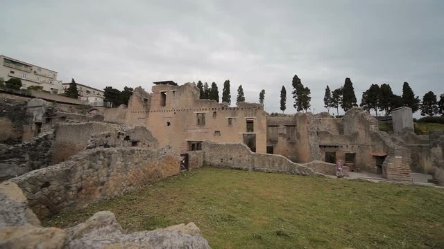 Ruins of Herculaneum, Italy