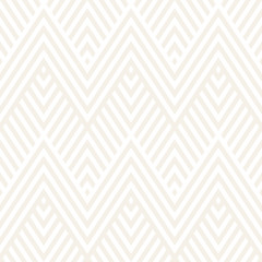 Abstract ZigZag Parallel Stripes. Stylish Ethnic Ornament. Vector Seamless Pattern