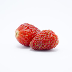 Fresh Strawberry On White Background
