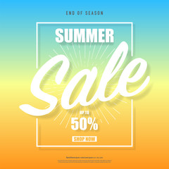 Summer sale banner poster,abstract background,vector eps10.